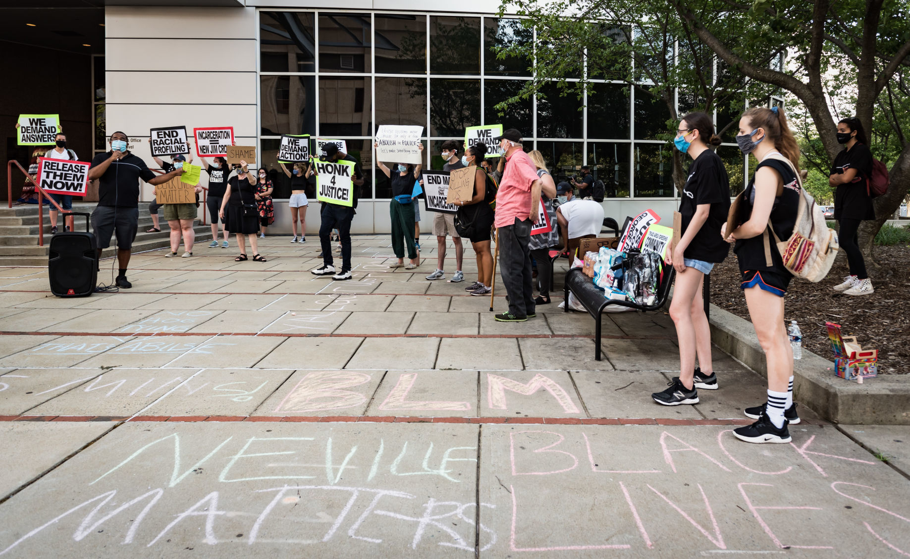 John Neville Protest